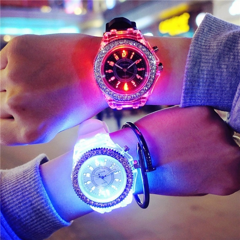 Jewelry Diamond Watches - Женские часы, светящиеся персонализированные водные бриллианты,