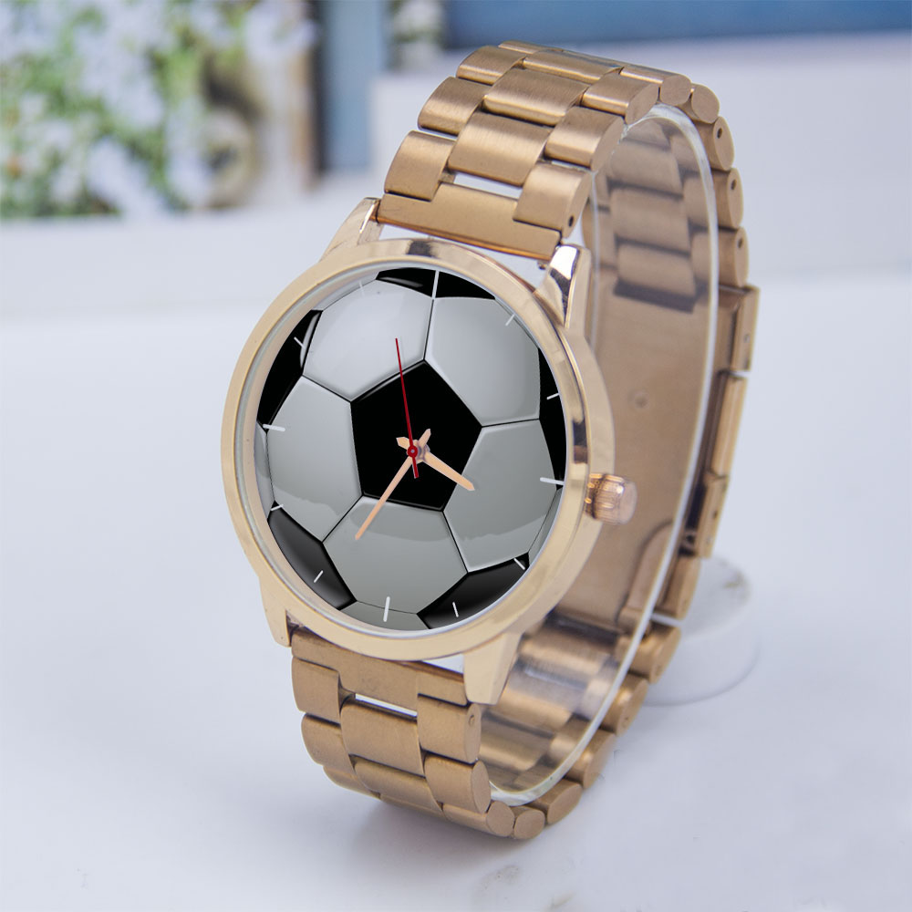 Jewelry With Watches - Футбольный дизайн, любители футбола, серебряные мужские