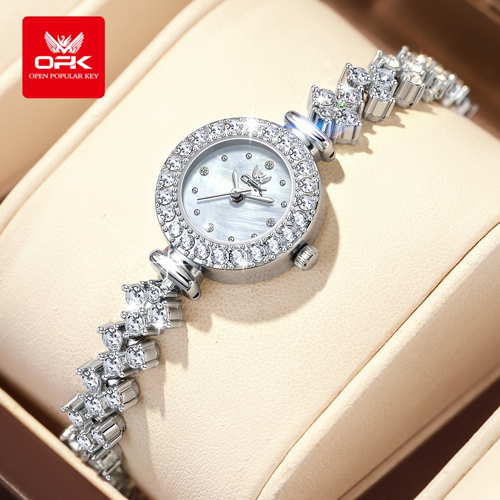 Jewelry Diamond Watches - OPK 6057, кварцевые часы с бриллиантами