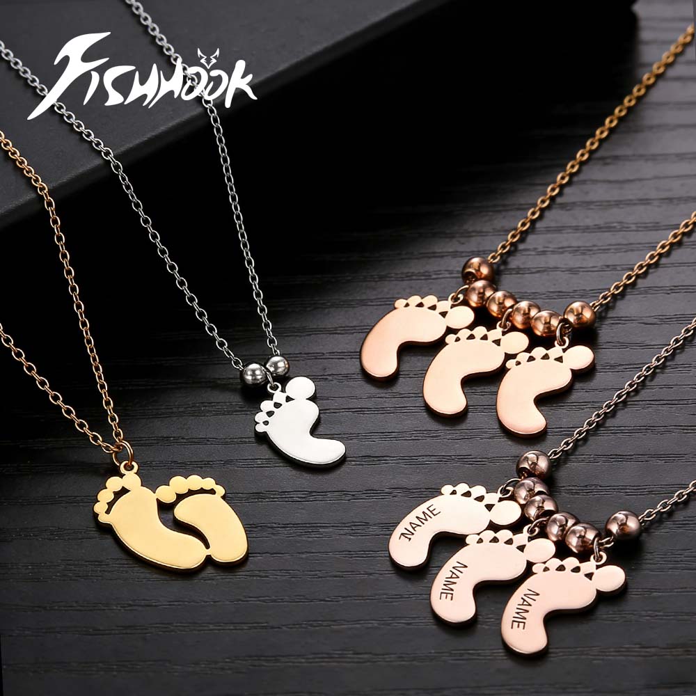 Anklet Foot Chain - Персонализированное ожерелье для пары с гравировкой