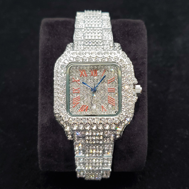 Jewelry Diamond Watches - Роскошные женские часы с бриллиантами, модные