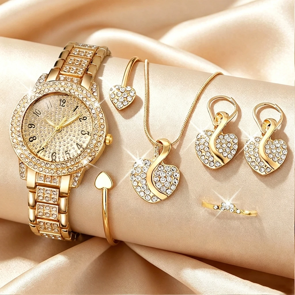 Jewelry Watches For Ladies - Набор из 6 модных женских часов