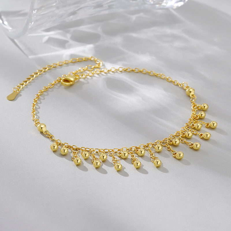 Anklet Foot Chain - Цепочка на щиколотке из стерлингового серебра