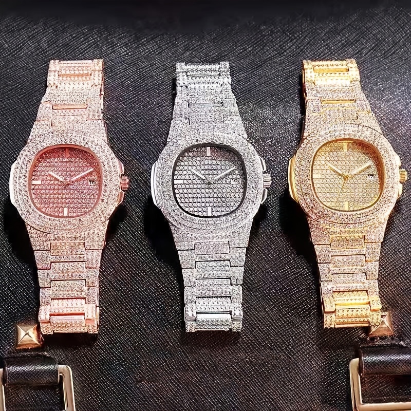Часы наручные мужские кварцевы – обзор и цена Jewelry Diamond Watches