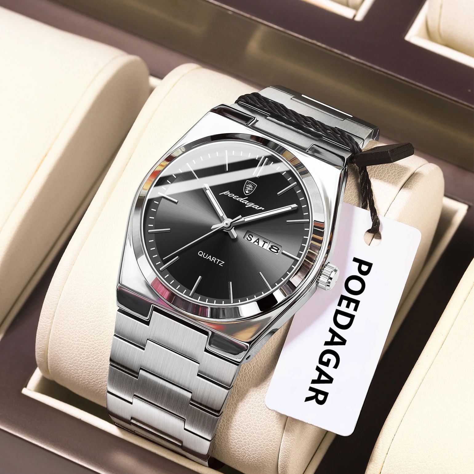 POEDAGAR Роскошные мужские ква – обзор и цена Patek Philippe Watch Nautilus
