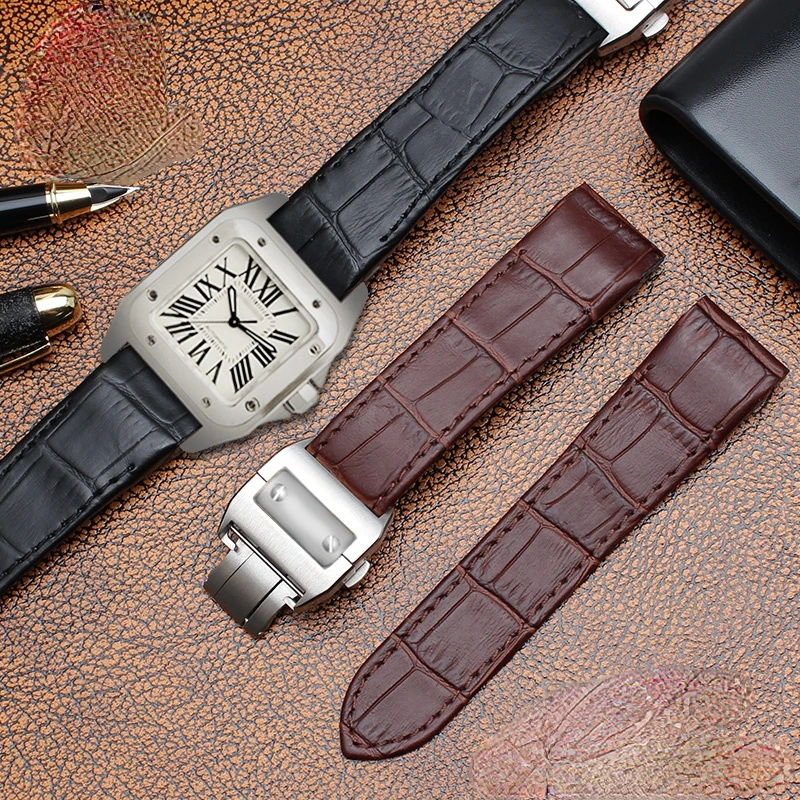 Ремешок из натуральной кожи дл – обзор и цена Cartier Watch Tank