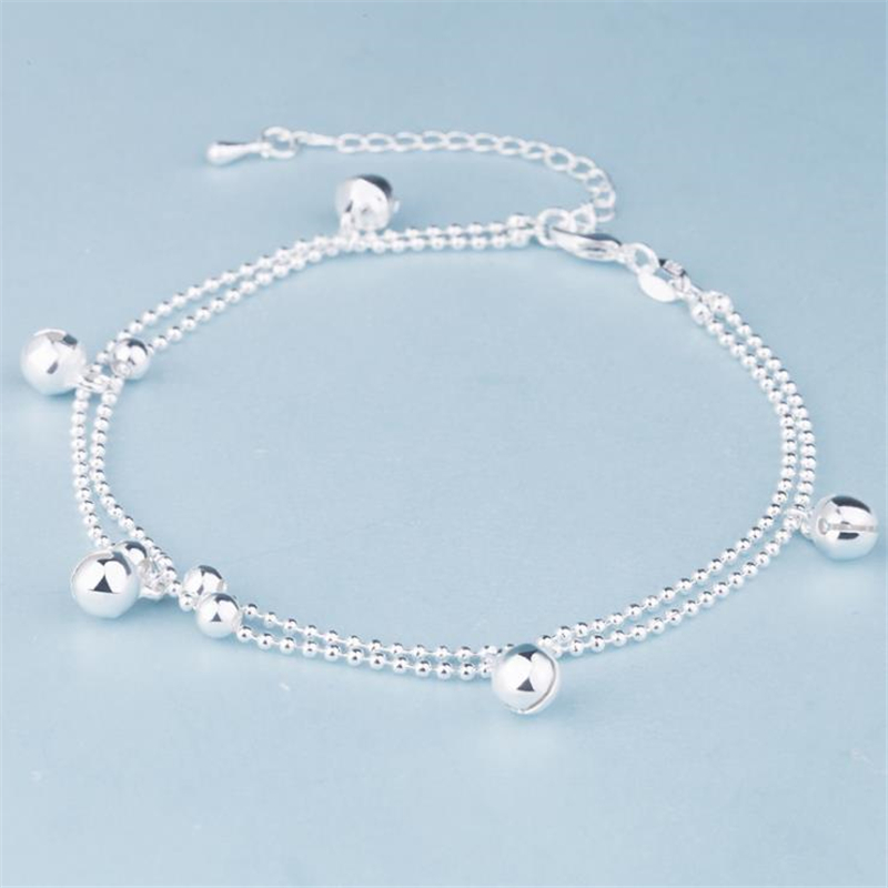 Ножной браслет женский из сере – обзор и цена Anklet Foot Chain