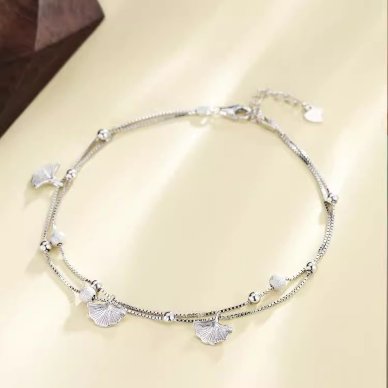 Женская двухслойная цепочка на – обзор и цена Anklet Foot Chain
