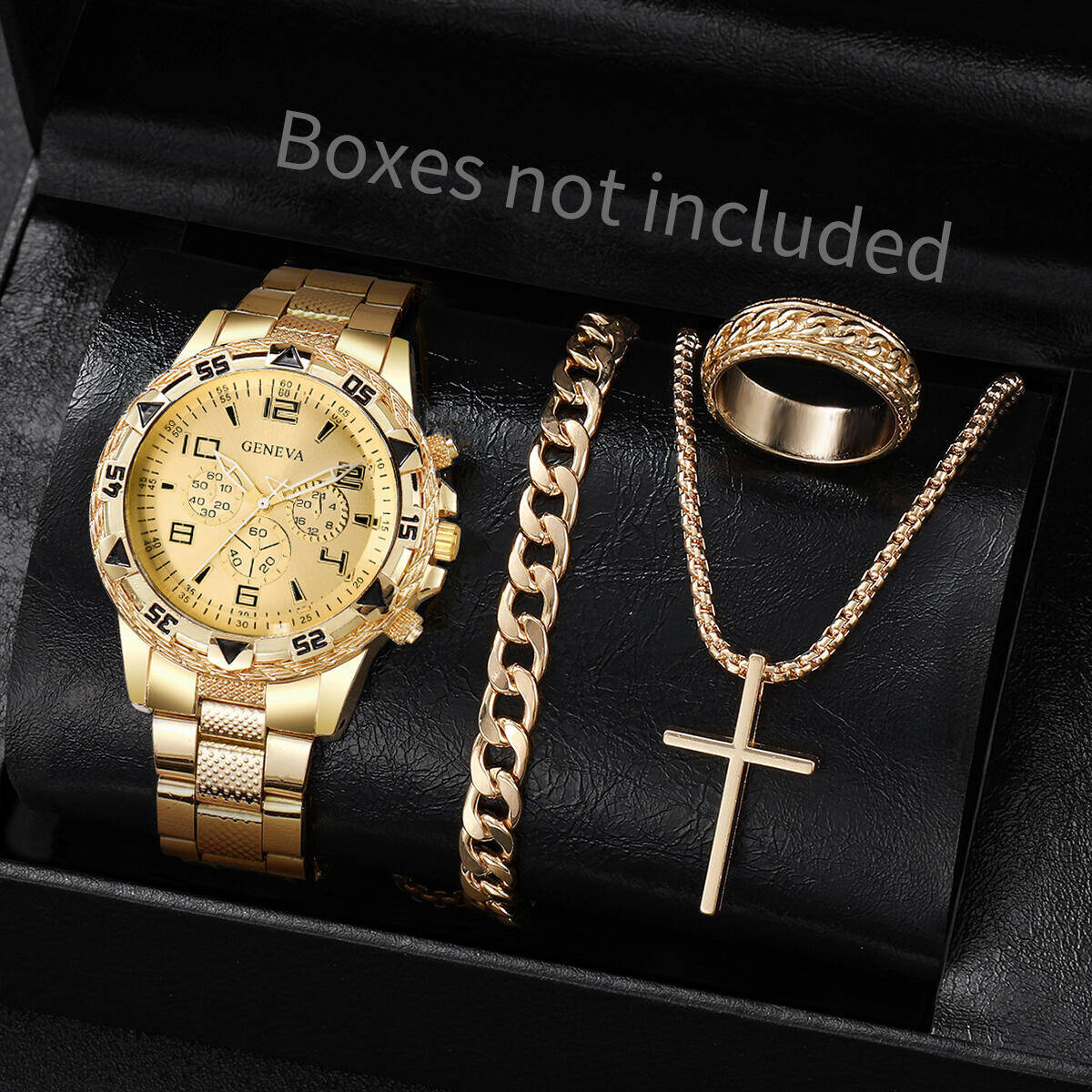 4 шт./компл. Модные мужские де – обзор и цена Jewelry Type Watches